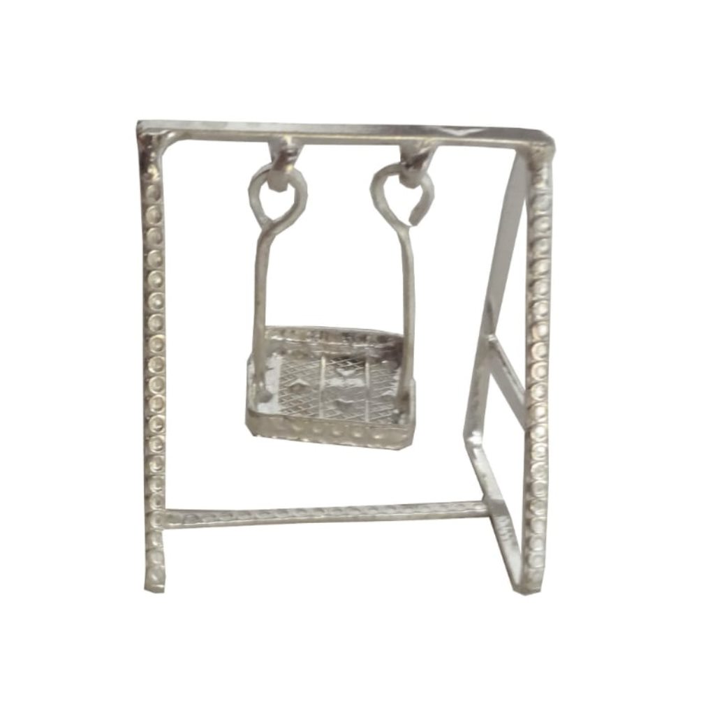 Indian Solid Pure 925 Fine Silver Indian Made Swing Design Articles