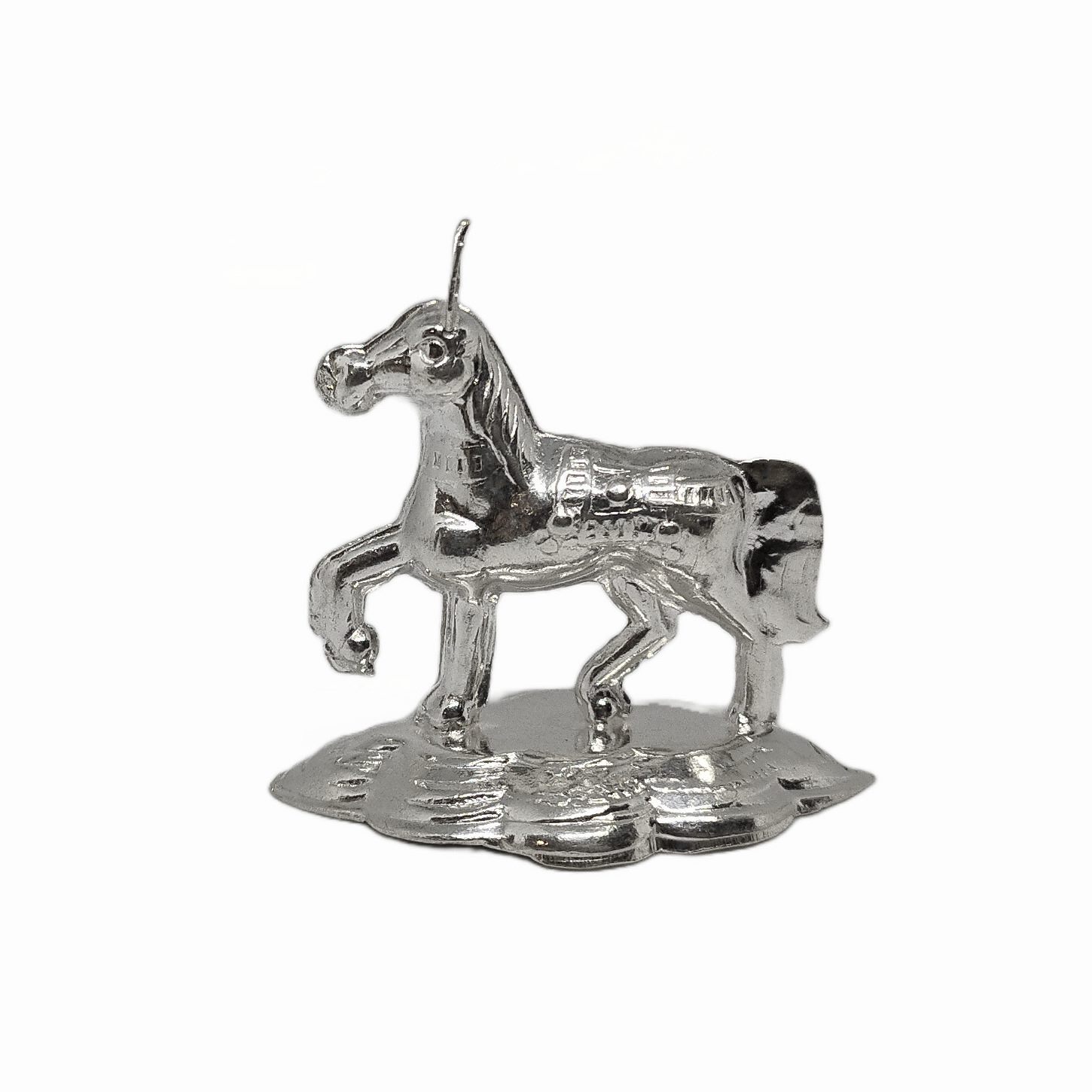 Indian Solid Pure 925 Fine Silver Indian Made Horse Design Idol