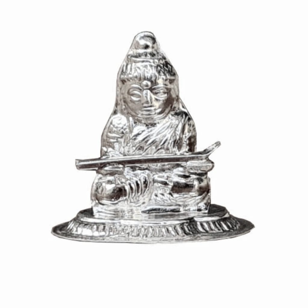 Solid Pure 925 Fine Silver Annapurna Idols For Puja And Home Decor