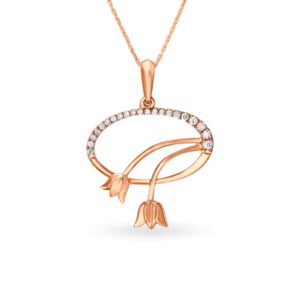 Solid 22K/18K/14K Fine Gold Certified Stamped Beautiful CZ Design Pendant In 22 Carat,18 Carat and 14 Carat Fine Gold