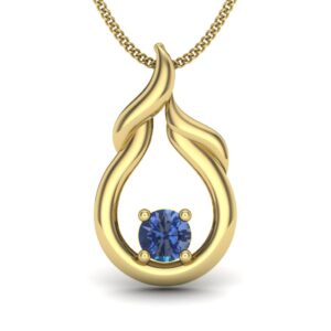 Solid 22K/18K/14K Fine Gold Certified Stamped Classy Design Pendant In 22 Carat,18 Carat and 14 Carat Fine Gold