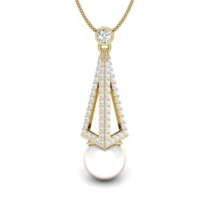 Solid 22K/18K/14K Fine Gold Certified Stamped Beautiful CZ Design Pendant In 22 Carat,18 Carat and 14 Carat Fine Gold