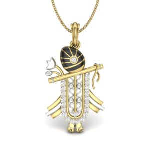 Solid 22K/18K/14K Fine Gold Certified Stamped Beautiful CZ Design Pendant In 22 Carat,18 Carat and 14 Carat Fine Gold