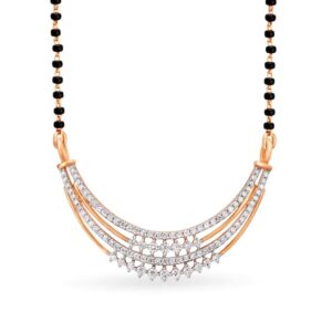 IGI Certified Natural Diamond Design Pendant 14K/18K Fine Rose Gold