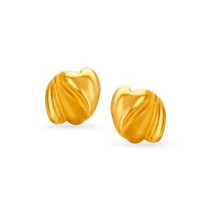 Solid 22K/18K/14K Fine Gold Certified Stamped Standartd Simlpe Design Earring