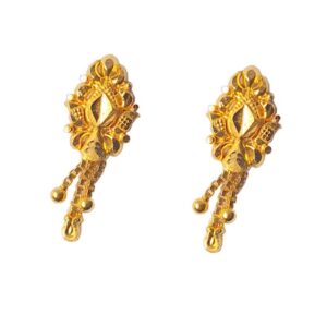 Solid 22K/18K/14K Fine Gold Certified Stamped Beautiful Design Earring