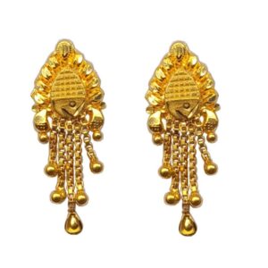 Solid 22K/18K/14K Fine Gold Certified Stamped Handmade Design Earring
