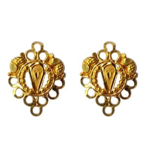 Solid 22K/18K/14K Fine Gold Certified Stamped Unique Design Design Earring
