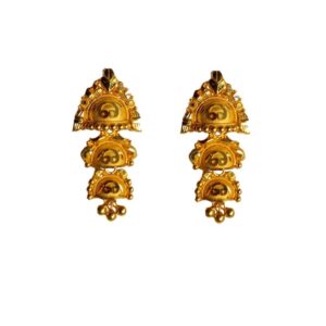 Solid 22K/18K/14K Fine Gold Certified Stamped Beaautiful Design Earring