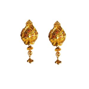Solid 22K/18K/14K Fine Gold Certified Stamped Stunning Design Earring