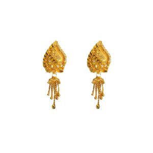 Solid 22K/18K/14K Fine Gold Certified Stamped Divine Design Earring