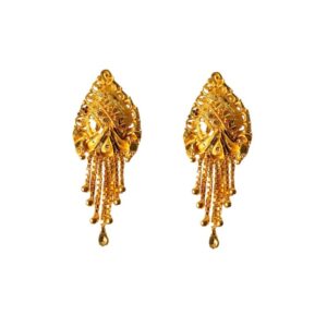 Solid 22K/18K/14K Fine Gold Certified Stamped Unique Design Earring