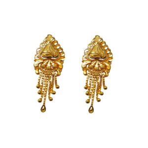 Solid 22K/18K/14K Fine Gold Certified Stamped Elegant Design Earring