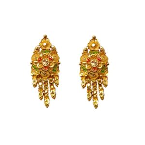 Solid 22K/18K/14K Fine Gold Certified Stamped Divine Design Earring