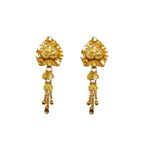 Solid 22K/18K/14K Fine Gold Certified Stamped Beautiful Design Earring