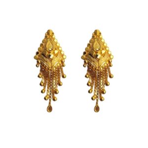 Solid 22K/18K/14K Fine Gold Certified Stamped Elegant Design Earring
