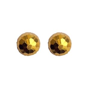 Solid 22K/18K/14K Fine Gold Certified Stamped Adorable Tiny Design Earring