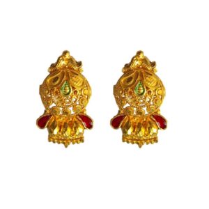Solid 22K/18K/14K Fine Gold Certified Stamped Beauteous Design Earring