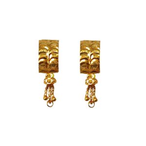 Solid 22K/18K/14K Fine Gold Certified Stamped Beautiful Design Earring