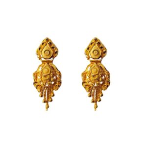 Solid 22K/18K/14K Fine Gold Certified Stamped Classy Broad Design Earring