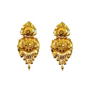 Solid 22K/18K/14K Fine Gold Certified Stamped Gorgeous Design Earring