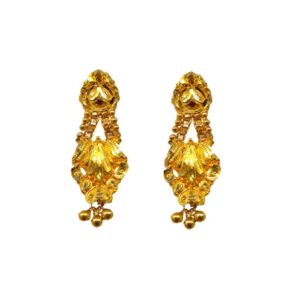 Solid 22K/18K/14K Fine Gold Certified Stamped Stunning Dangles Design Earring