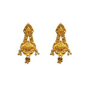 Solid 22K/18K/14K Fine Gold Certified Stamped Gorgeous Design Earring
