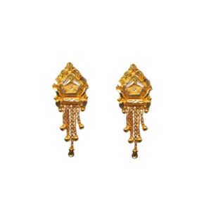 Solid 22K/18K/14K Fine Gold Certified Stamped Stunning Design Earring