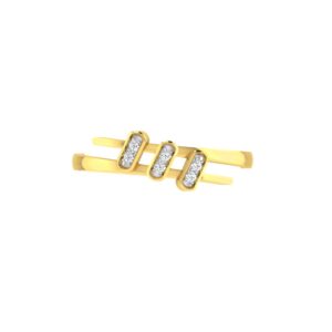 Solid 22K/18K/14K Fine Gold Certified Stamped Magnificient CZ Design Women's Ring