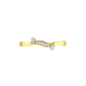Solid 22K/18K/14K Fine Gold Certified Stamped Adorable CZ Design Women's Ring