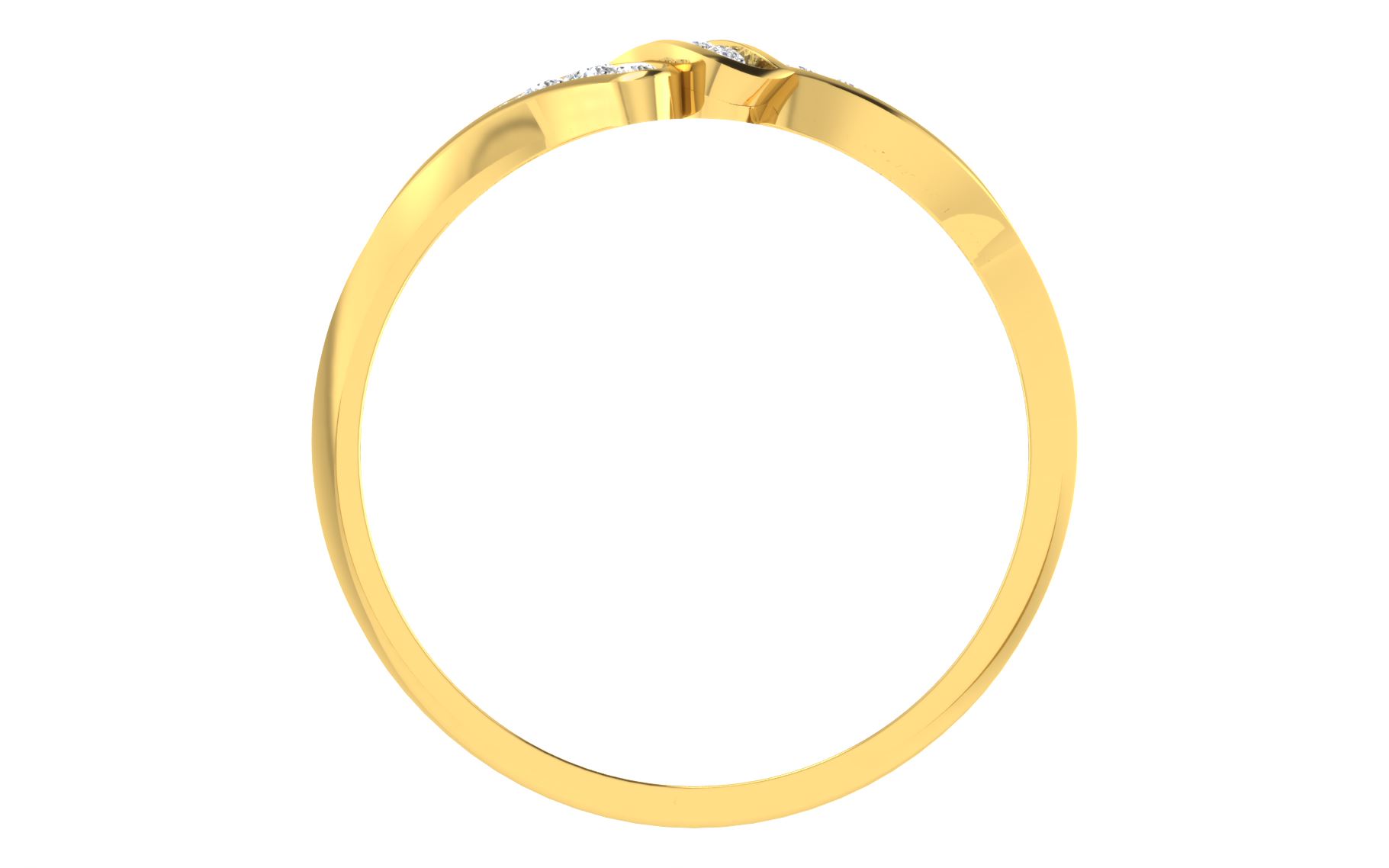 Solid 22K/18K/14K Fine Gold Certified Stamped Carved CZ Design Women's Ring