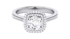 Solid 22K/18K/14K Fine Gold Certified Stamped Adorable CZ Design Women's Ring