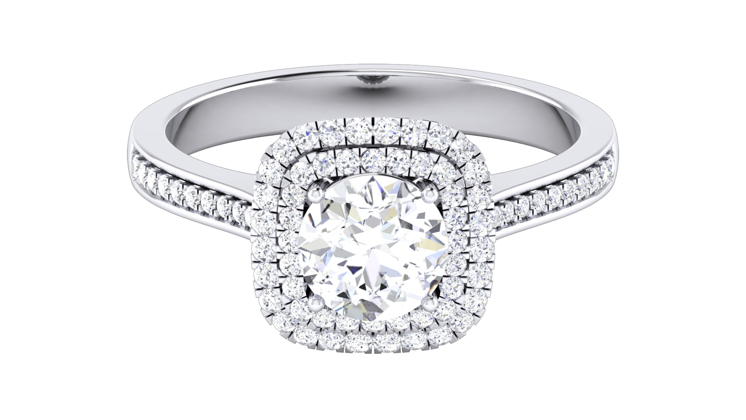 Solid 22K/18K/14K Fine Gold Certified Stamped Adorable CZ Design Women's Ring