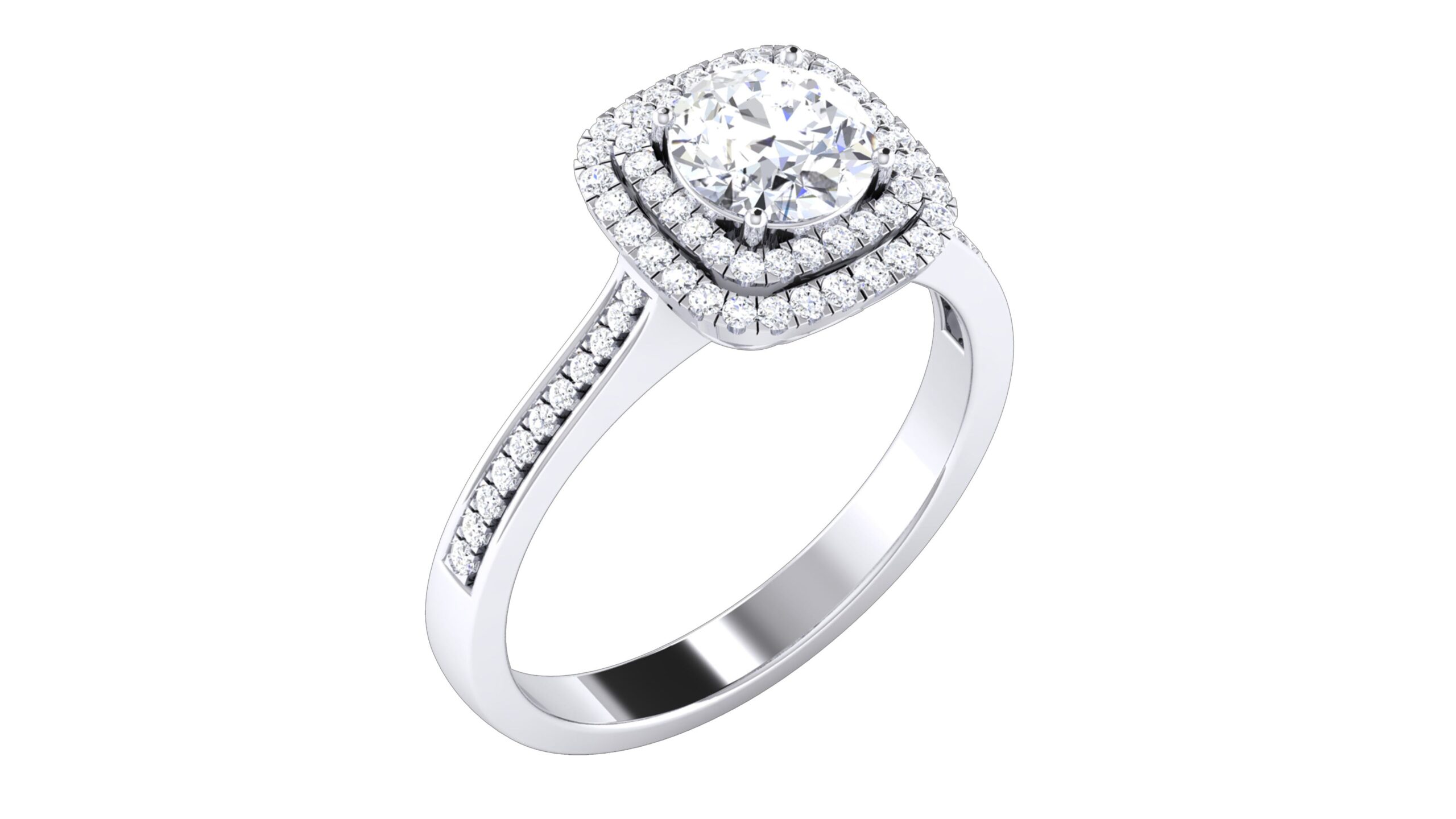 Solid 22K/18K/14K Fine Gold Certified Stamped Adorable CZ Design Women's Ring