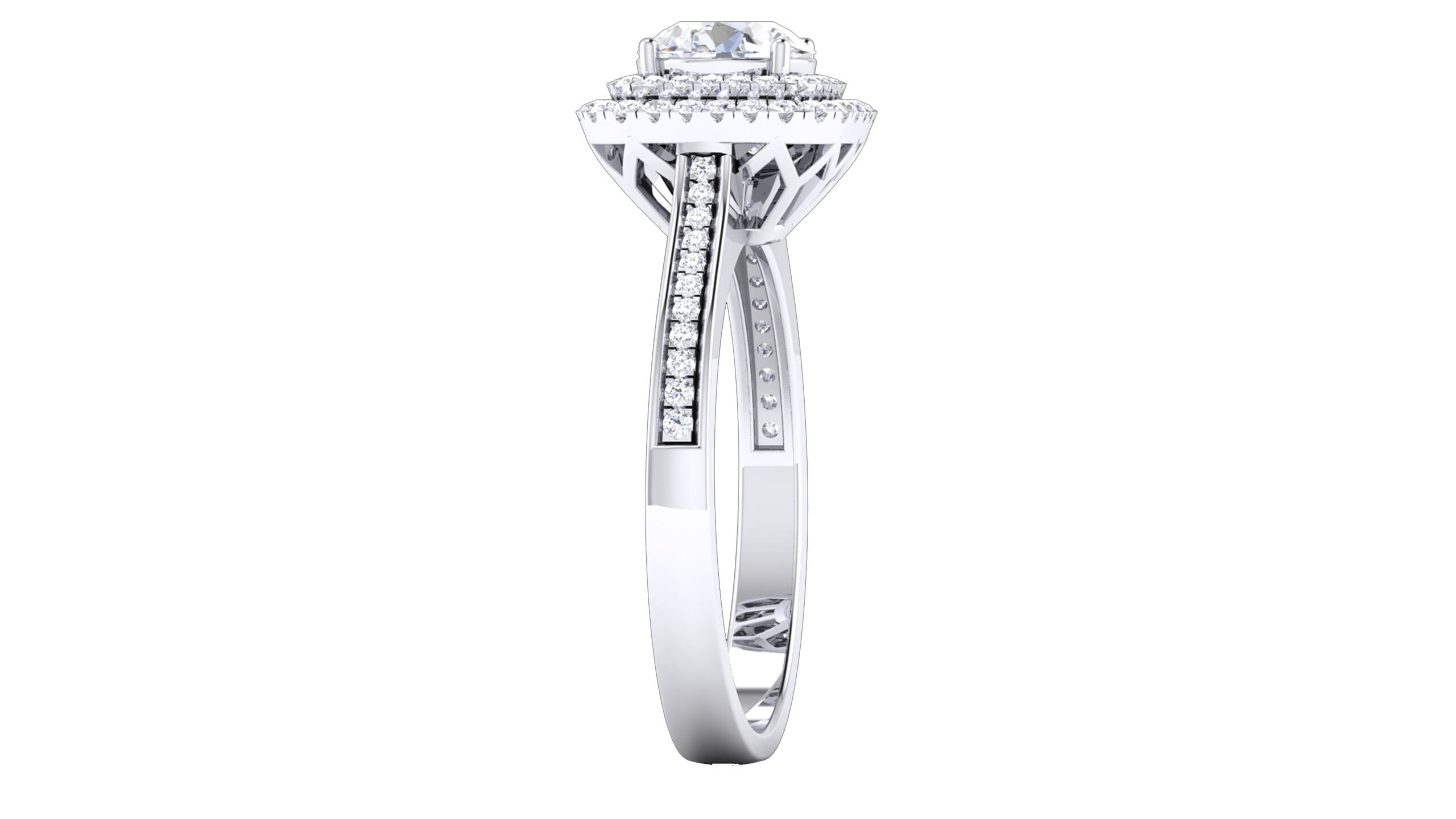 Solid 22K/18K/14K Fine Gold Certified Stamped Adorable CZ Design Women's Ring