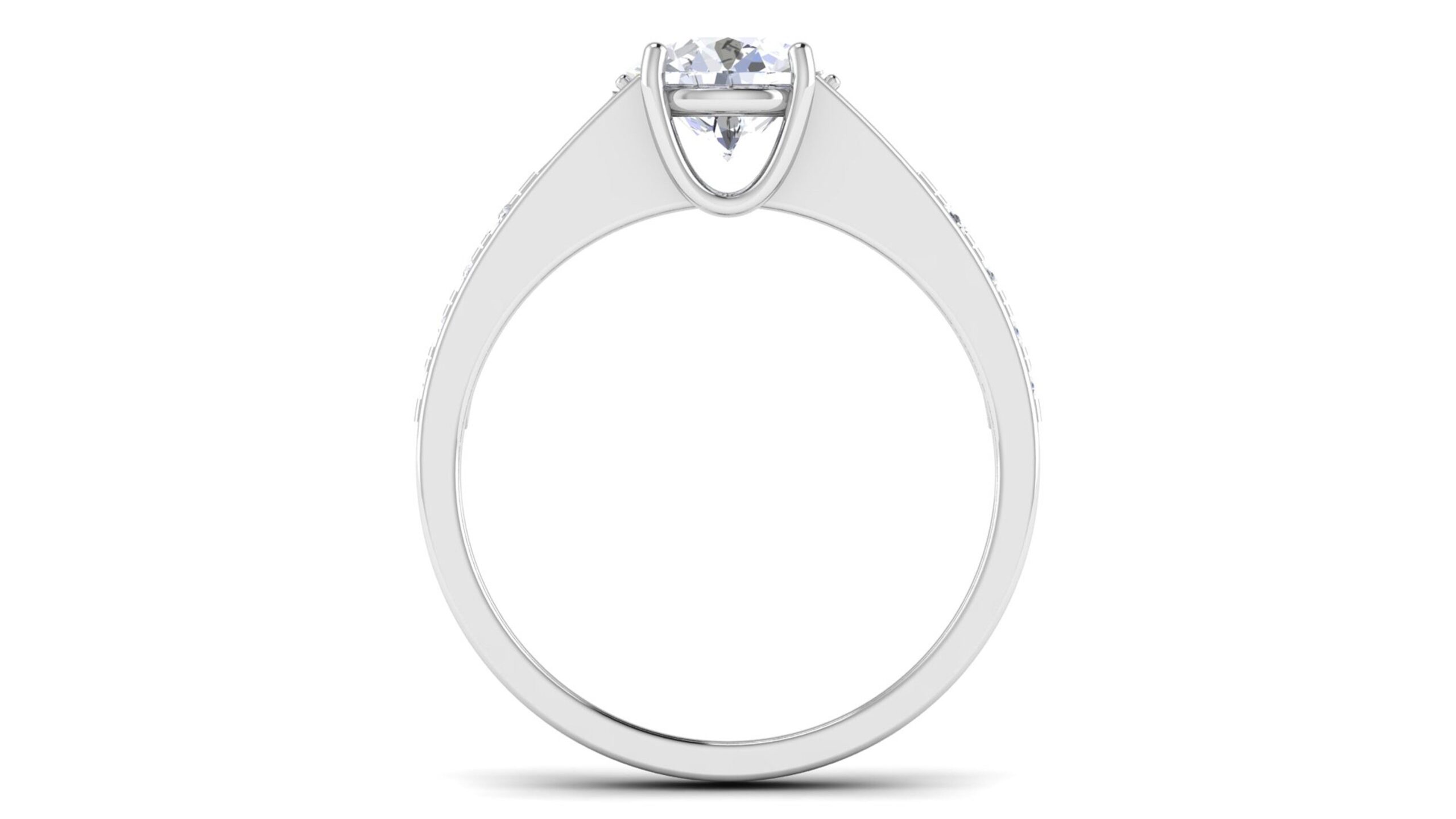 Solid 22K/18K/14K Fine Gold Certified Stamped Carved CZ Design Women's Ring