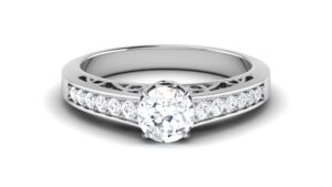 Solid 22K/18K/14K Fine Gold Certified Stamped Bold CZ Design Women's Ring
