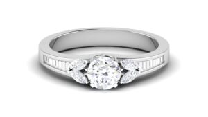 Solid 22K/18K/14K Fine Gold Certified Stamped Splendid CZ Design Women's Ring