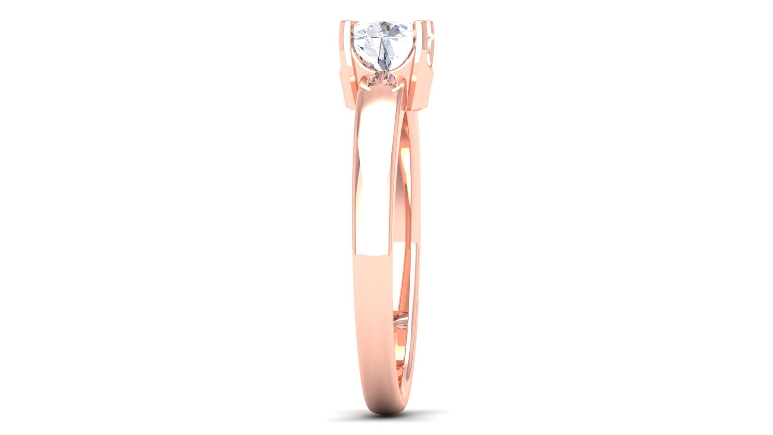 Solid 22K/18K/14K Fine Gold Certified Stamped Studded CZ Design Women's Ring