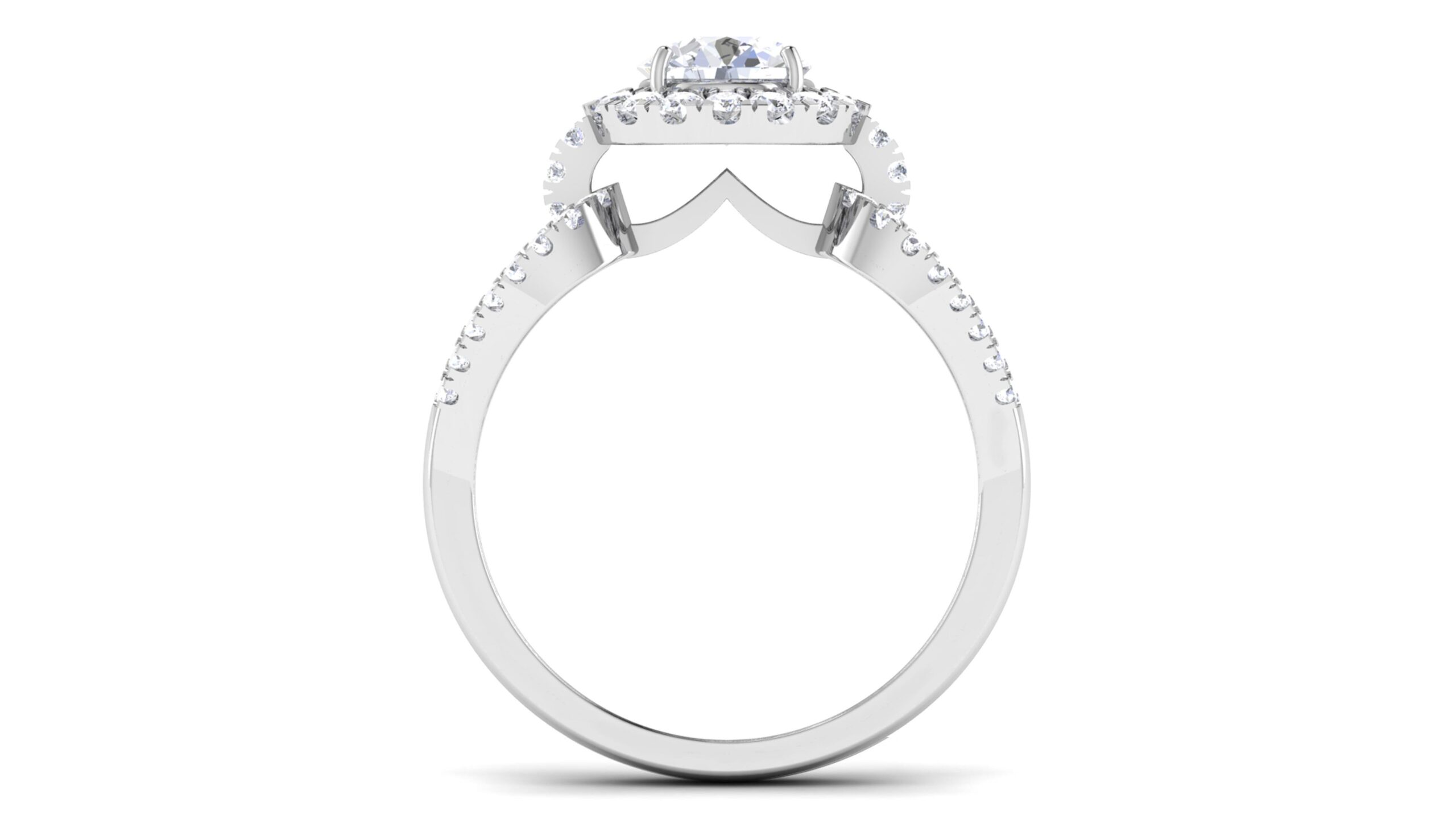 Solid 22K/18K/14K Fine Gold Certified Stamped Mejestic CZ Design Women's Ring
