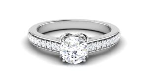 Solid 22K/18K/14K Fine Gold Certified Stamped Beauteous CZ Design Women's Ring