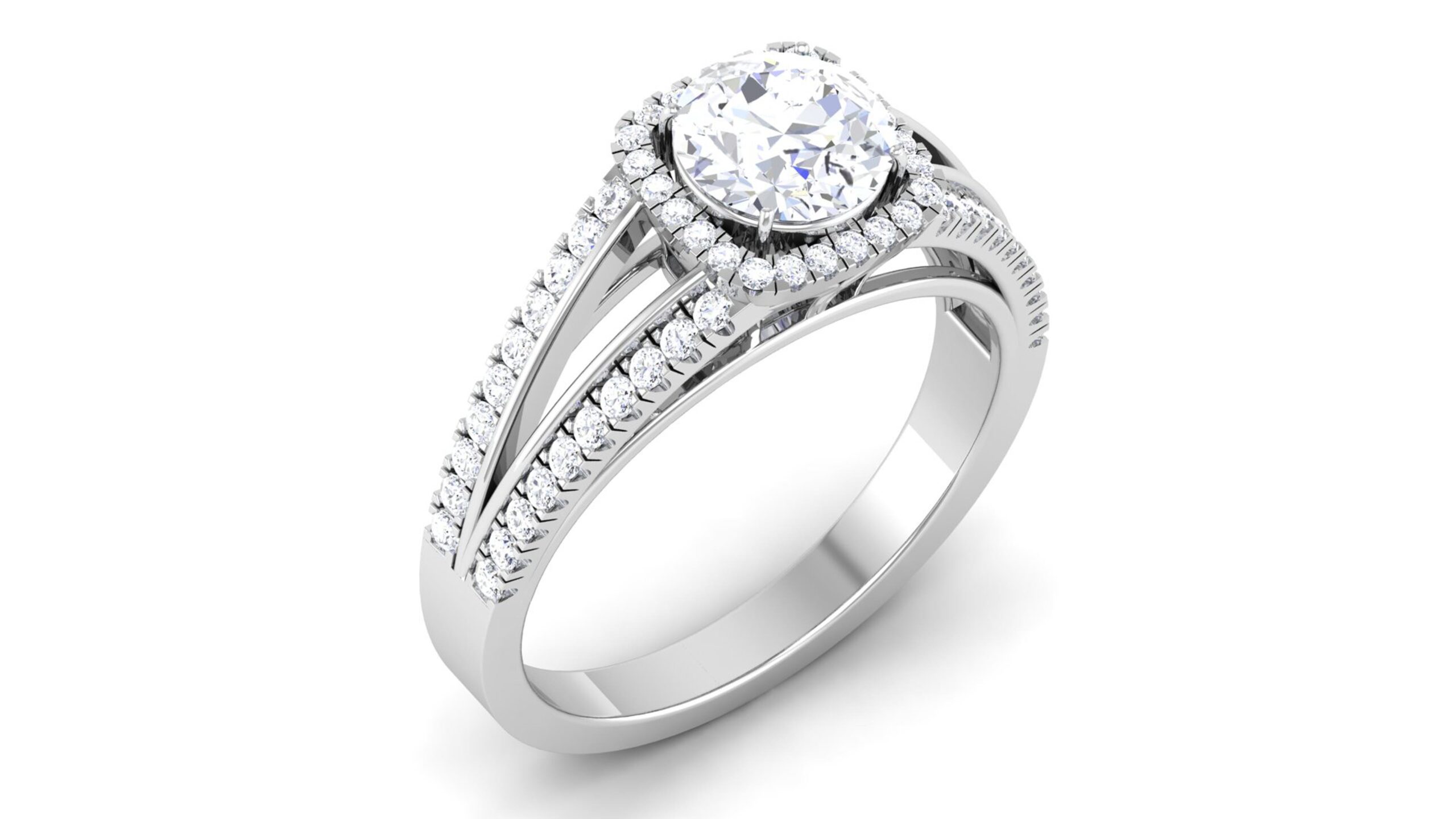 Solid 22K/18K/14K Fine Gold Certified Stamped Beautiful CZ Design Women's Ring