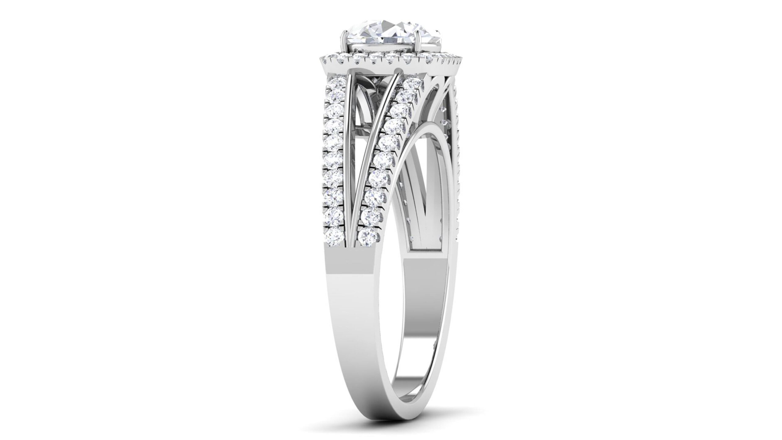 Solid 22K/18K/14K Fine Gold Certified Stamped Beautiful CZ Design Women's Ring