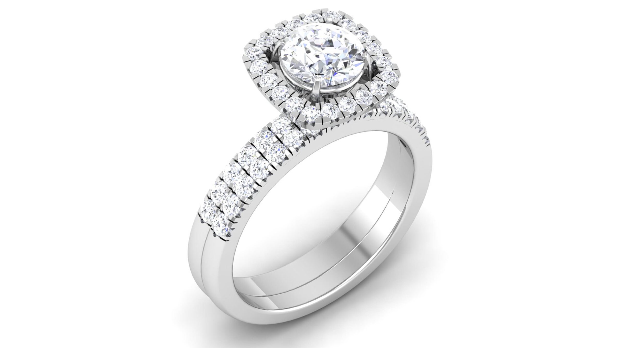 Solid 22K/18K/14K Fine Gold Certified Stamped Classy CZ Design Women's Ring