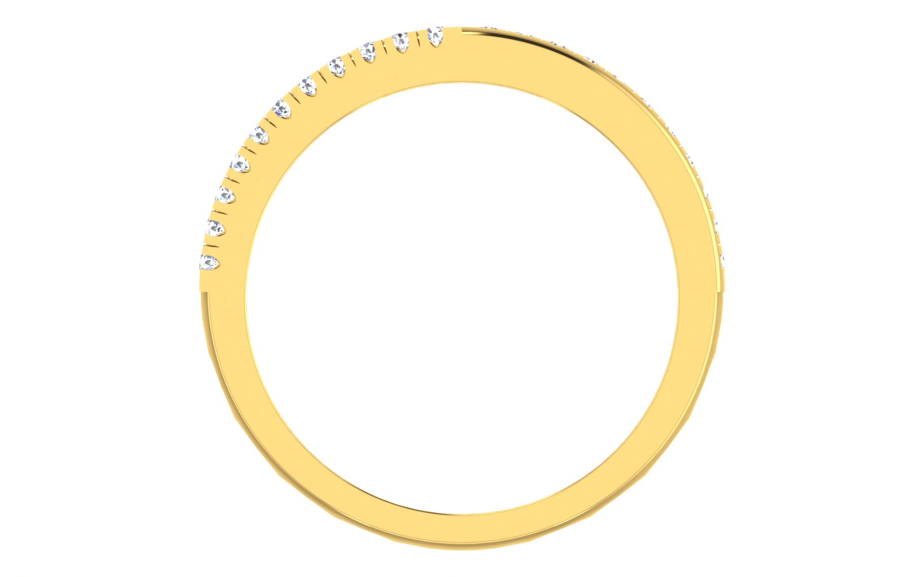 Solid 22K/18K/14K Fine Gold Certified Stamped Splendid CZ Design Women's Ring