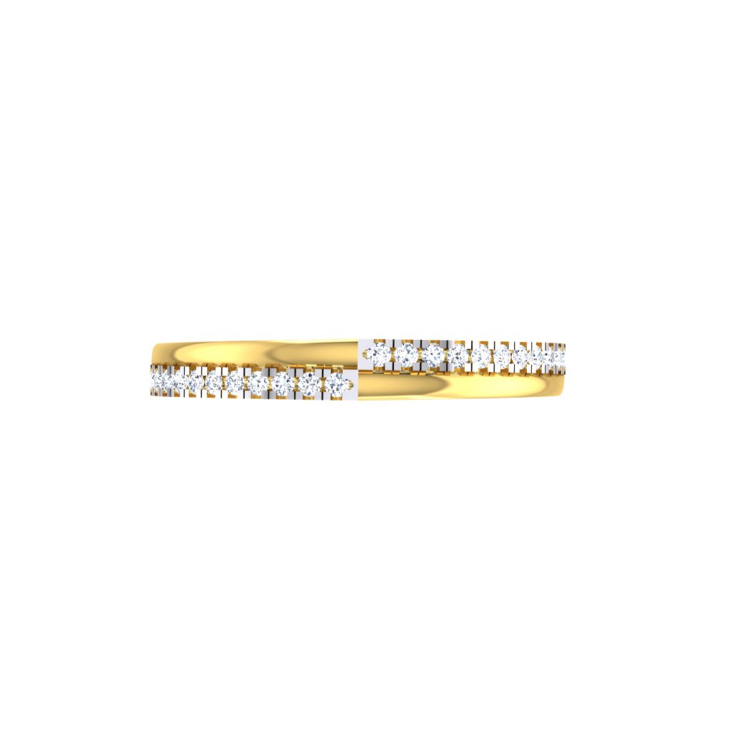 Solid 22K/18K/14K Fine Gold Certified Stamped Splendid CZ Design Women's Ring