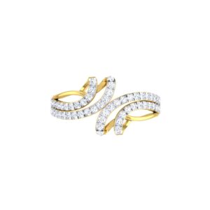 Solid 22K/18K/14K Fine Gold Certified Stamped Beauteous CZ Design Women's Ring