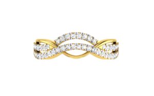 Solid 22K/18K/14K Fine Gold Certified Stamped Flower CZ Design Women's Ring