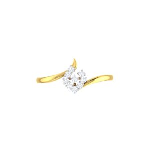 Solid 22K/18K/14K Fine Gold Certified Stamped Splendid CZ Design Women's Ring