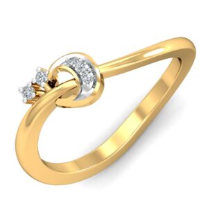 Solid 22K/18K/14K Fine Gold Certified Stamped Mejestic CZ Design Women's Ring